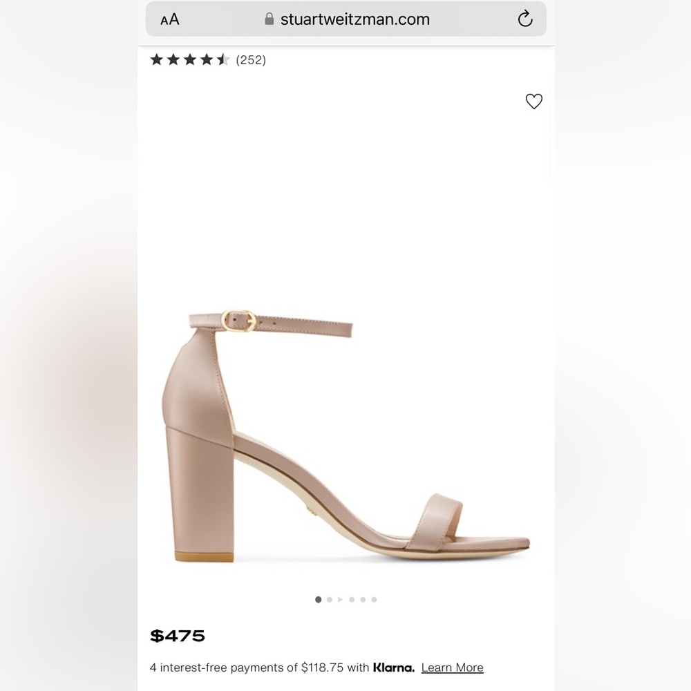 Stuart Weitzman Nearly Nude Shoes